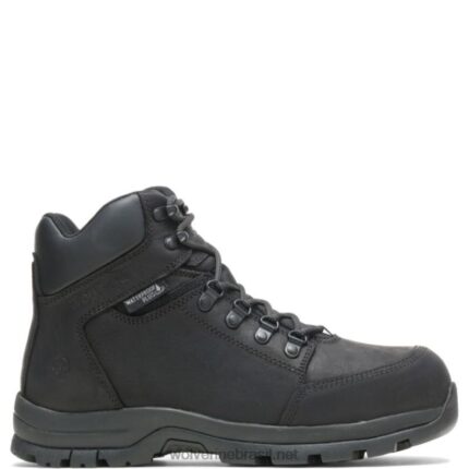homens bota biqueira de aço grayson preto Wolverine VL4VN129