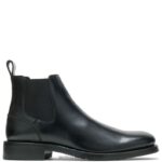 homens bota chelsea blvd preto Wolverine VL4VN204