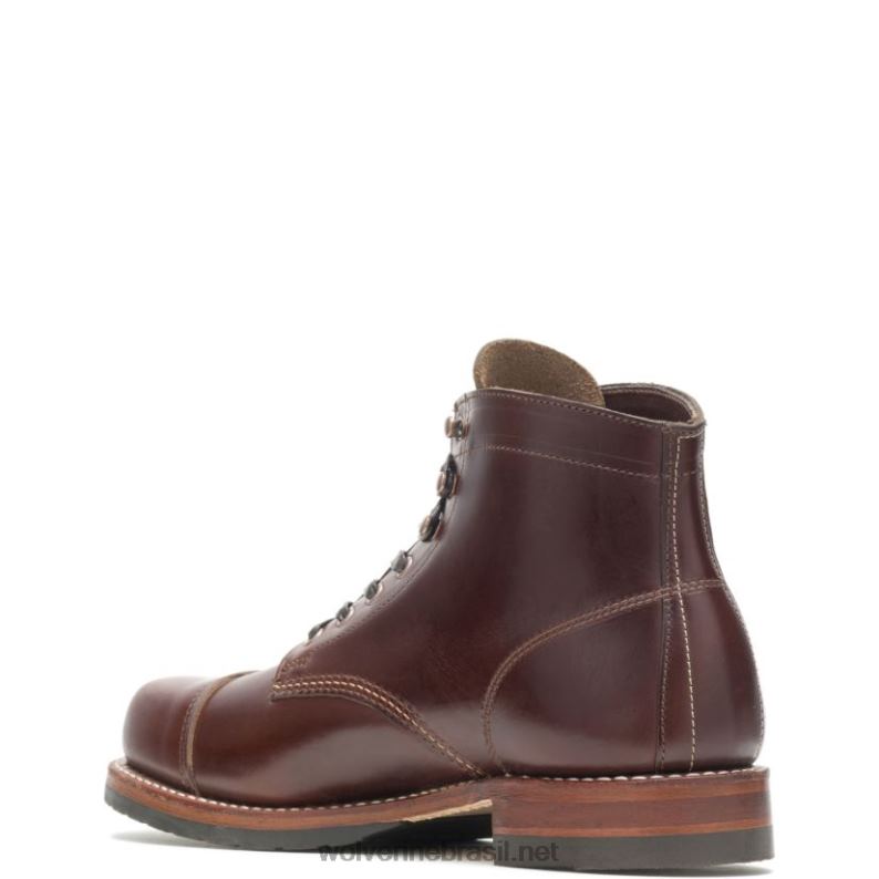 homens Bota clássica 1000 milhas com bico fino marrom havana Wolverine VL4VN196 - Image 3