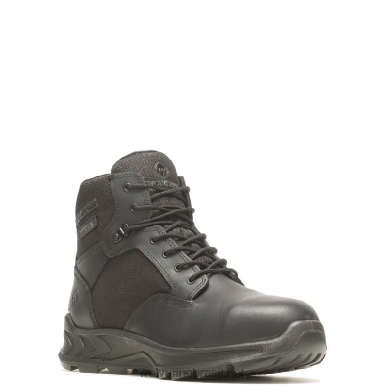 homens Bota de biqueira de alumínio de 6" tática à prova d'água shiftplus preto Wolverine VL4VN122 - Image 2