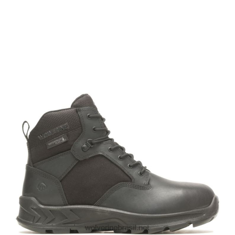 homens Bota de biqueira de alumínio de 6" tática à prova d'água shiftplus preto Wolverine VL4VN122 - Image 1