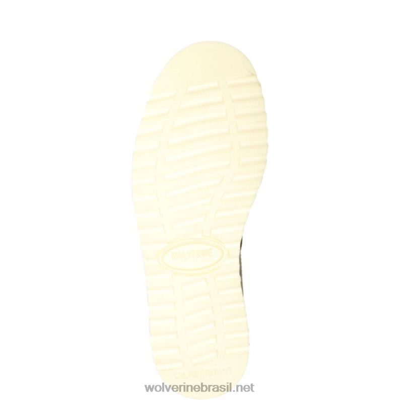 homens bota de cunha de bico de aço loader 8" marrom Wolverine VL4VN37 - Image 4