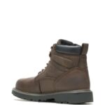 homens Bota de trabalho à prova d'água de 6" com biqueira de aço para assalariados marrom escuro Wolverine VL4VN13 - Image 3
