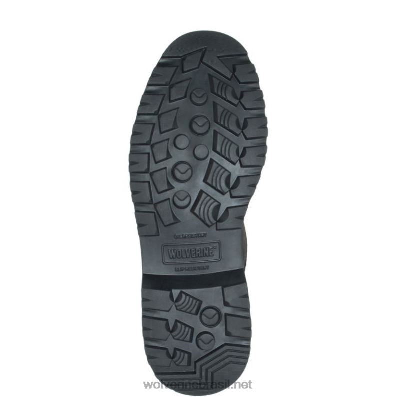homens Bota de trabalho à prova d'água de 6" com biqueira de aço para assalariados preto Wolverine VL4VN12 - Image 4