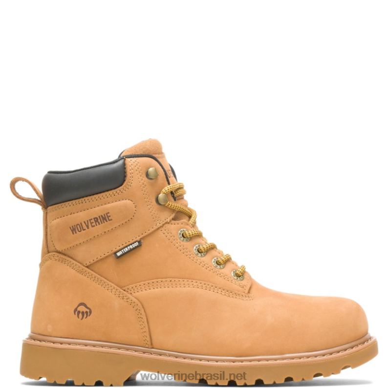 homens_bota_de_trabalho_a_prova_dagua_de_6_com_biqueira_de_aco_para_assalariados_trigo_wolverine_vl4vn14.jpg homens Bota de trabalho à prova d'água de 6" com biqueira de aço para assalariados trigo Wolverine VL4VN14 - Image 1