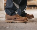 homens Bota de trabalho biqueira de aço 6" com biqueira de aço para Floorhand bronzeado Wolverine VL4VN59 - Image 3
