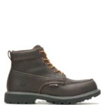 homens Bota de trabalho biqueira de aço 6" com biqueira de aço para Floorhand marrom escuro Wolverine VL4VN60