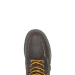 homens Bota de trabalho biqueira de aço 6" com biqueira de aço para Floorhand marrom escuro Wolverine VL4VN60 - Image 5