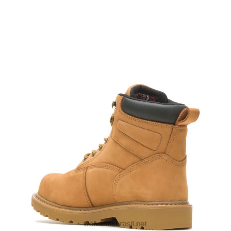 homens Bota de trabalho com biqueira de aço de 6" isolada para andarilho trigo Wolverine VL4VN55 - Image 3