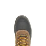 homens bota de trabalho com biqueira de aço de 6" pântano marrom escuro Wolverine VL4VN97 - Image 5