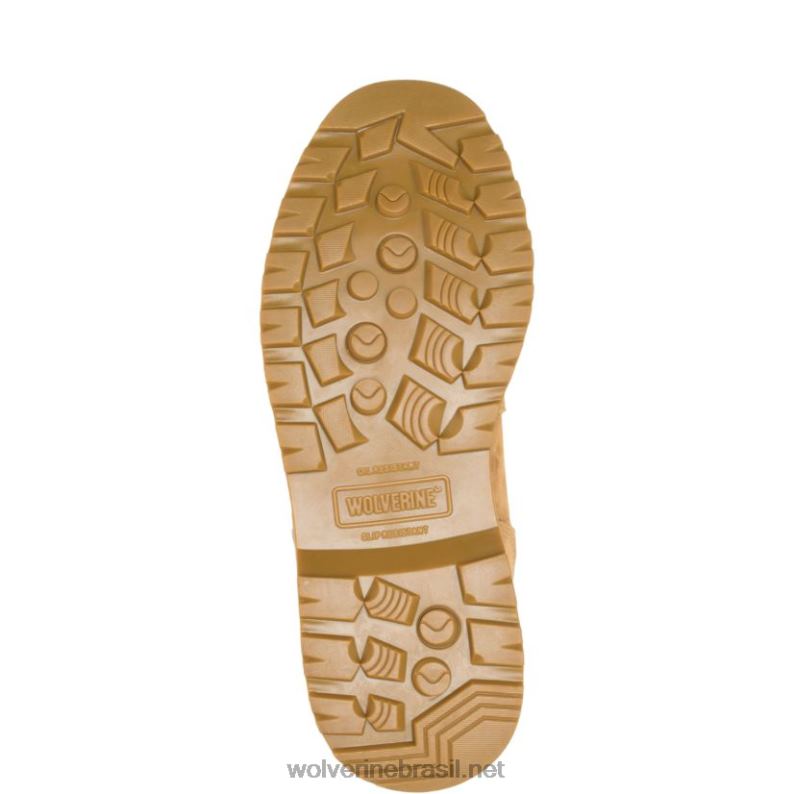 homens Bota de trabalho com biqueira de aço de 8" isolada para andarilho trigo Wolverine VL4VN39 - Image 4