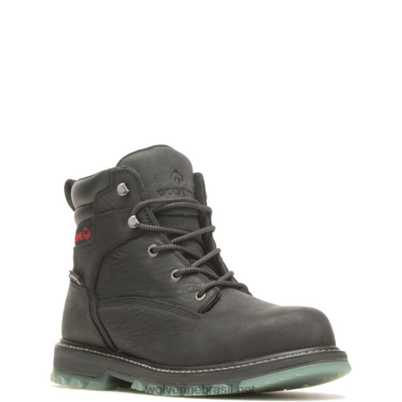 homens bota de trabalho com biqueira de aço lx 6" para Floorhand preto Wolverine VL4VN94 - Image 2