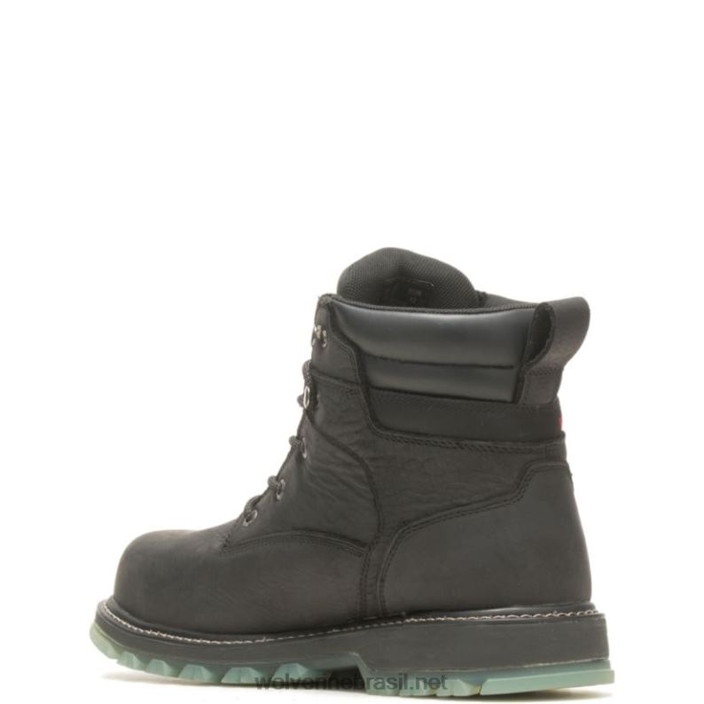 homens bota de trabalho com biqueira de aço lx 6" para Floorhand preto Wolverine VL4VN94 - Image 3