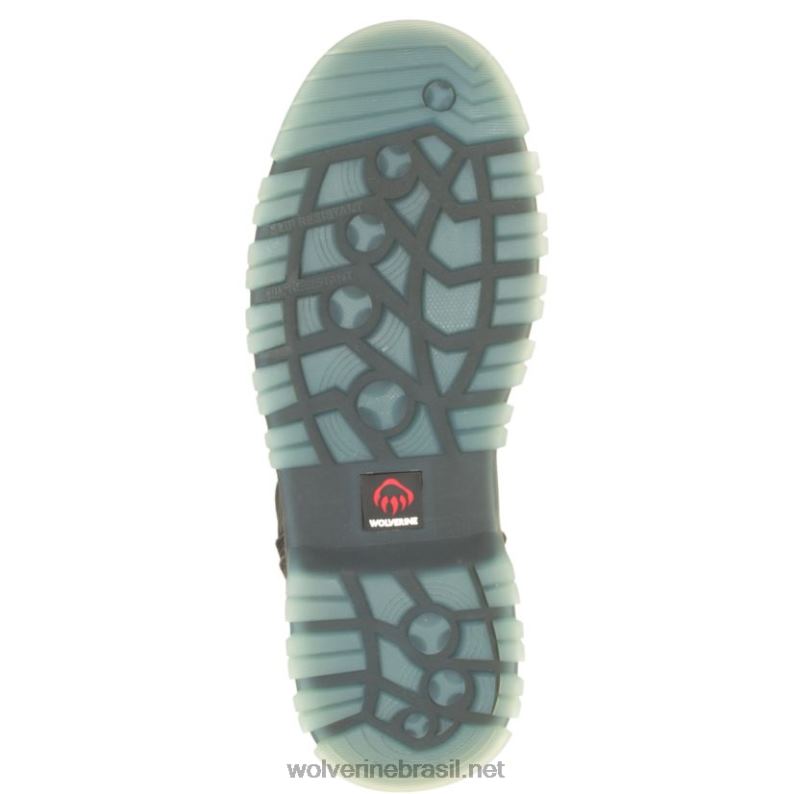 homens bota de trabalho com biqueira de aço lx 6" para Floorhand preto Wolverine VL4VN94 - Image 4