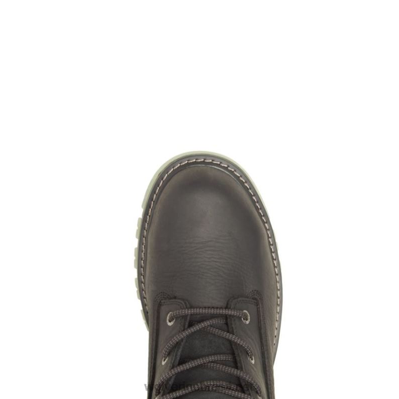 homens bota de trabalho com biqueira de aço lx 6" para Floorhand preto Wolverine VL4VN94 - Image 5