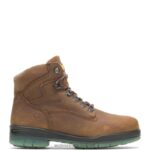 homens Bota de trabalho de 6" durashocks com biqueira de aço com isolamento à prova d'água i-90 marrom Wolverine VL4VN18