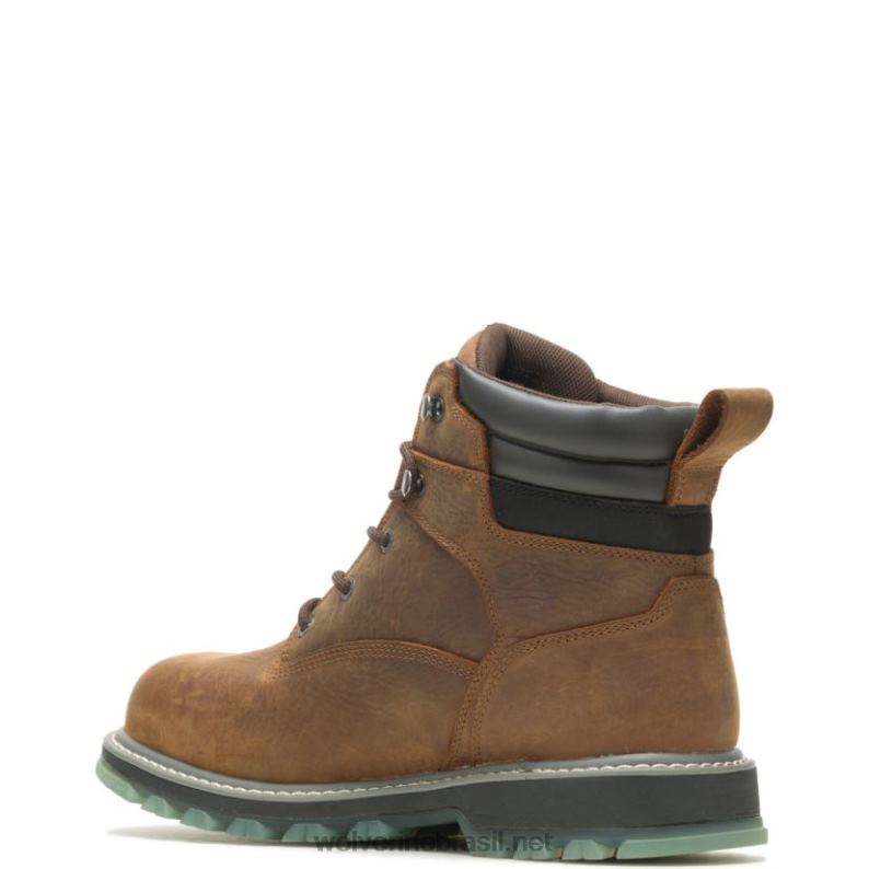 homens bota de trabalho do plataformista lx 6" marrom do sudão Wolverine VL4VN158 - Image 3