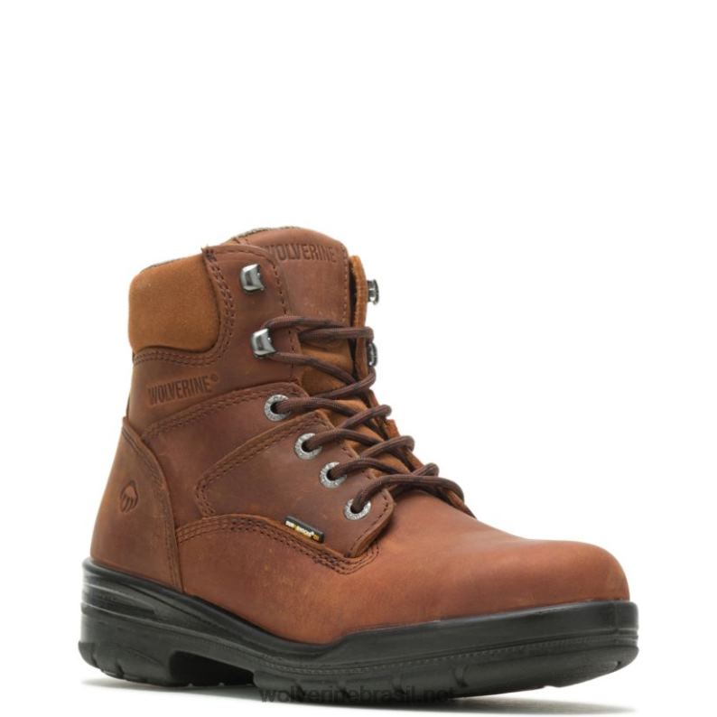 homens bota de trabalho durashocks antiderrapante biqueira de aço 6" desfiladeiro Wolverine VL4VN43 - Image 2