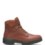 homens bota de trabalho durashocks sr biqueira de aço de fixação direta 6" marrom Wolverine VL4VN1