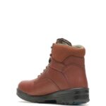 homens bota de trabalho durashocks sr biqueira de aço de fixação direta 6" marrom Wolverine VL4VN1 - Image 3