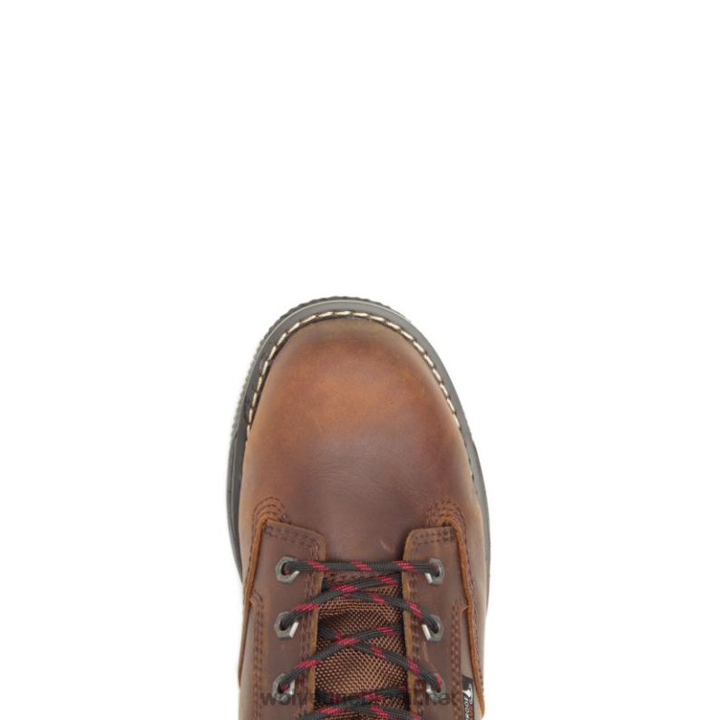 homens bota de trabalho hellcat fuse durashocks ultraspring 8" carbonmax amendoim Wolverine VL4VN152 - Image 5