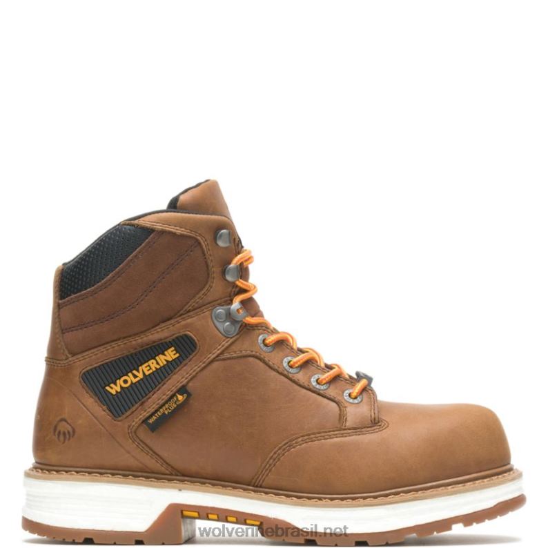 homens bota de trabalho hellcat ultraspring 6" carbonmax cera de abelha Wolverine VL4VN16 - Image 1