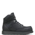 homens bota de trabalho hellcat ultraspring moc toe wedge 6" carbonmax preto Wolverine VL4VN10