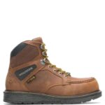 homens bota de trabalho hellcat ultraspring moc toe wedge 6" carbonmax tabaco Wolverine VL4VN9