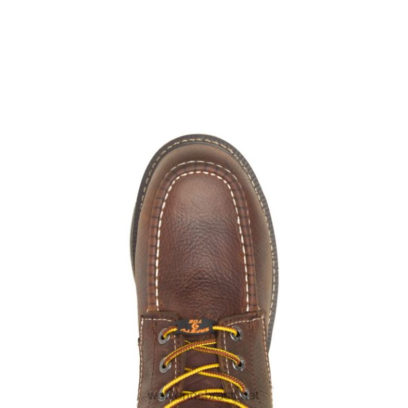 homens Bota de trabalho i-90 durashocks moc-toe 6" marrom Wolverine VL4VN195 - Image 5