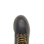 homens bota de trabalho i-90 durashocks moc-toe carbonmax 6" Preto branco Wolverine VL4VN146 - Image 5