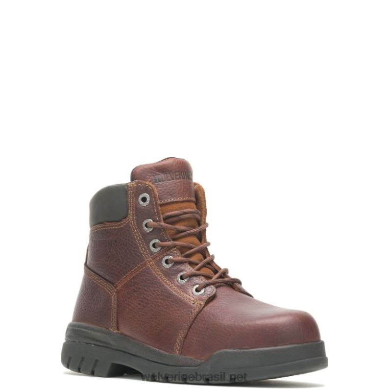 homens bota de trabalho marquette biqueira de aço 6" noz Wolverine VL4VN85 - Image 2