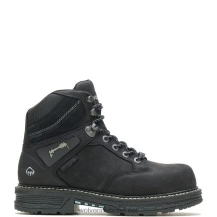 homens Bota de Trabalho Metallica Scholls Collection Hellcat Ultraspring Carbonmax 6 preto Wolverine VL4VN5