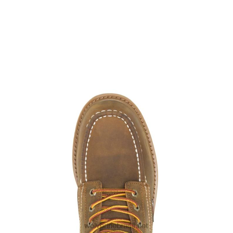 homens bota de trabalho moc toe 6 para assalariado bronzeado Wolverine VL4VN171 - Image 5