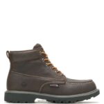 homens bota de trabalho moc toe 6 para assalariado café escuro Wolverine VL4VN170