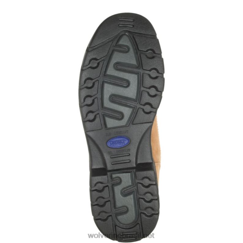 homens bota de trabalho potomac english moc biqueira de aço 6" marrom Wolverine VL4VN127 - Image 4