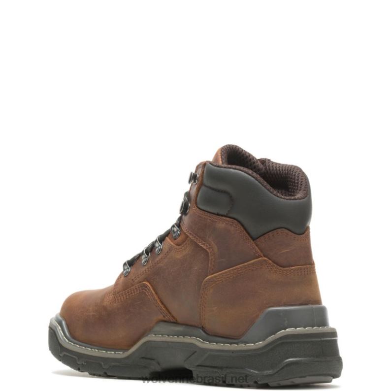 homens bota de trabalho raider durashocks à prova d'água 6" met-guard amendoim Wolverine VL4VN143 - Image 3