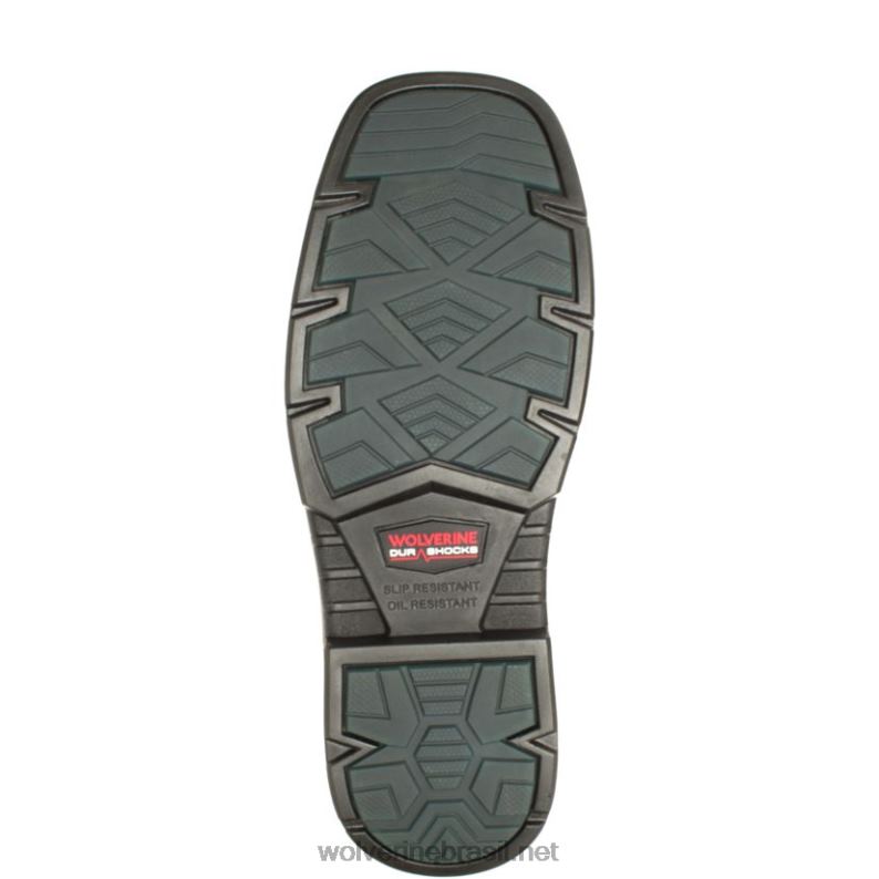 homens bota de trabalho rancher durashocks carbonmax wellington amendoim/vermelho Wolverine VL4VN125 - Image 4
