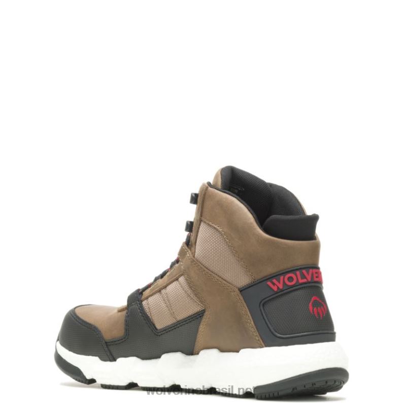 homens bota de trabalho rev ultraspring durashocks vent carbonmax cascalho Wolverine VL4VN21 - Image 3