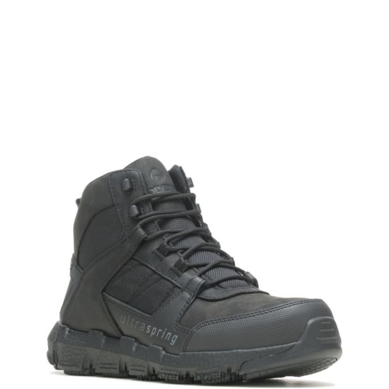 homens bota de trabalho rev ultraspring durashocks vent carbonmax preto Wolverine VL4VN20 - Image 2