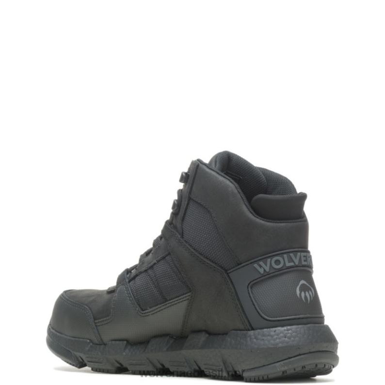 homens bota de trabalho rev ultraspring durashocks vent carbonmax preto Wolverine VL4VN20 - Image 3