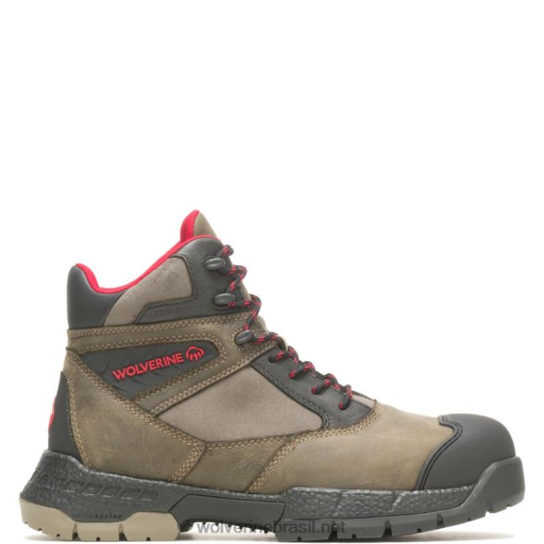 homens bota de trabalho rush ultraspring 6" carbonmax Corda elástica Wolverine VL4VN136 - Image 1