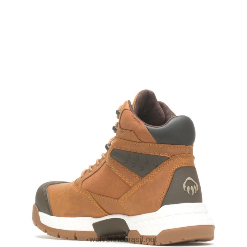homens bota de trabalho rush ultraspring 6" carbonmax mel Wolverine VL4VN133 - Image 3