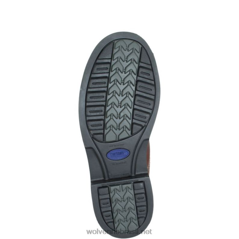 homens bota de trabalho tremor durashocks 8" marrom Wolverine VL4VN164 - Image 4