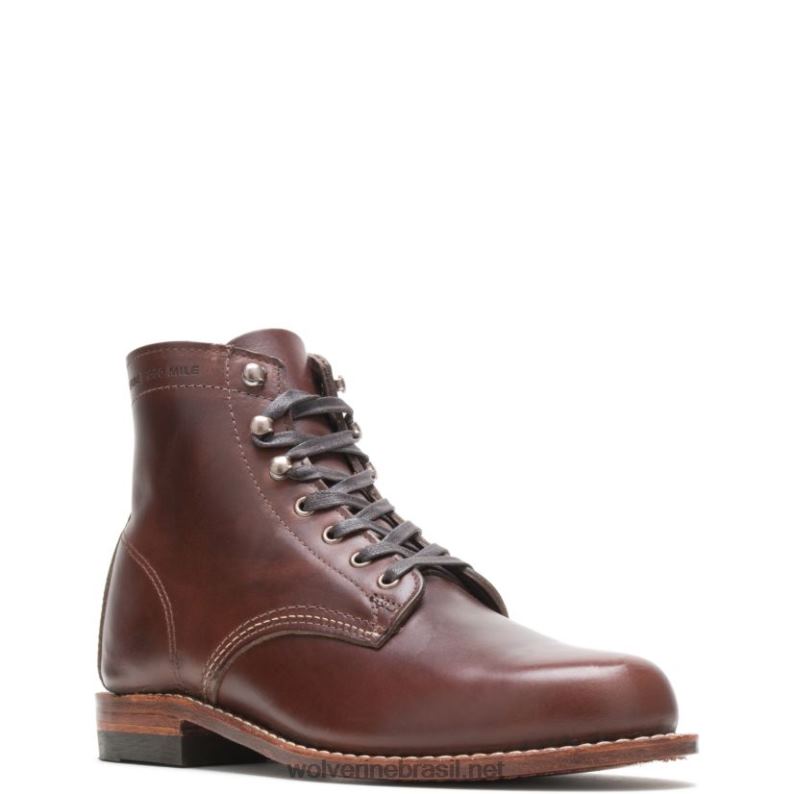 homens Bota original 1000 milhas com bico liso marrom Wolverine VL4VN194 - Image 3