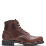 homens Bota resistente 1000 milhas com bico liso marrom Wolverine VL4VN200