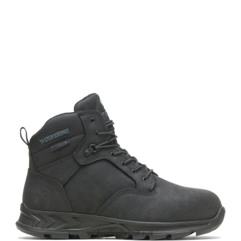 homens Bota shiftplus work lx 6" com bico de alumínio preto Wolverine VL4VN66 - Image 1
