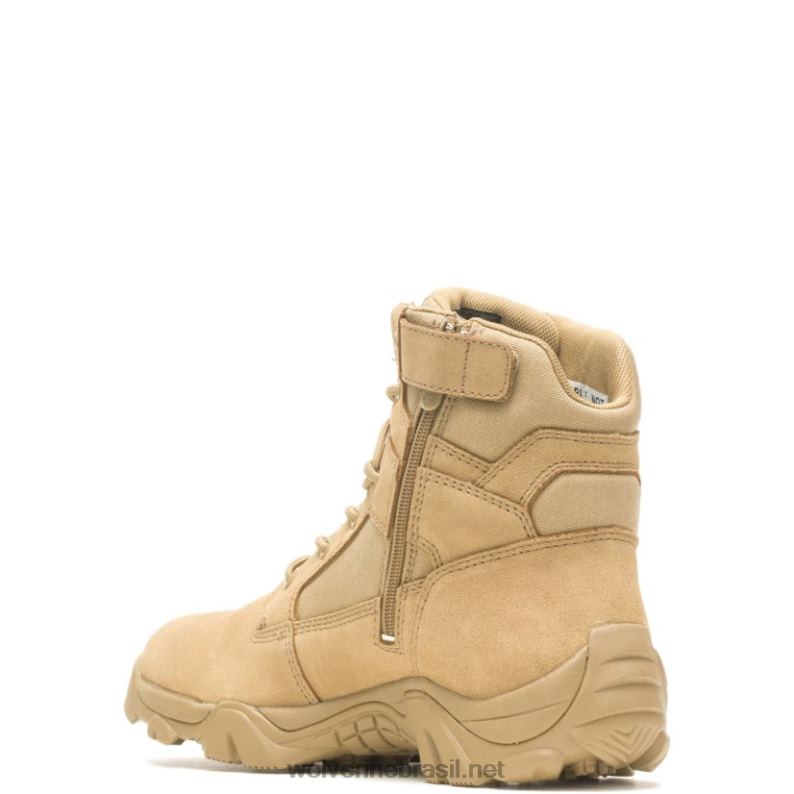 homens Bota tática à prova d'água de 6" para deserto coiote Wolverine VL4VN216 - Image 3