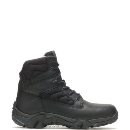 homens Bota tática à prova d'água de 6" para deserto preto Wolverine VL4VN215