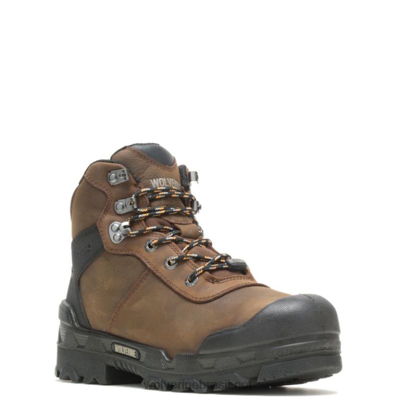 homens Bota Warrior Met-Guard 6" café escuro Wolverine VL4VN181 - Image 2
