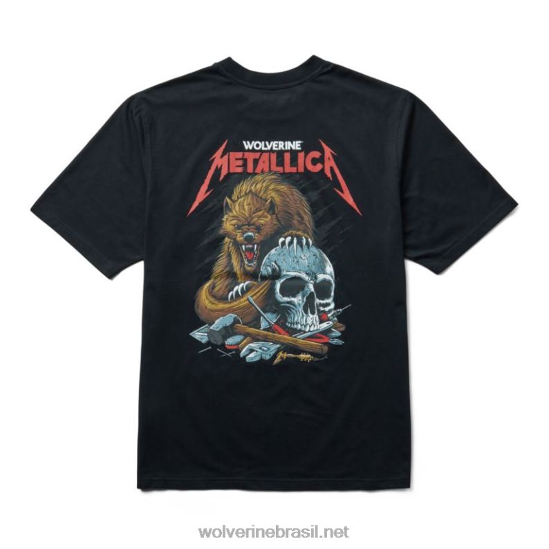 homens_camiseta_grafica_da_colecao_de_estudiosos_metallica_preto_wolverine_vl4vn319.jpg homens camiseta gráfica da coleção de estudiosos Metallica preto Wolverine VL4VN319 - Image 1
